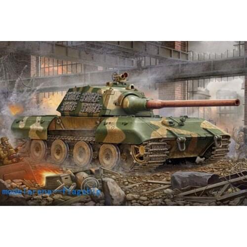 Trumpeter 1/35 00384 German E-100 Super Heavy Tank Plastic Model Building Kit