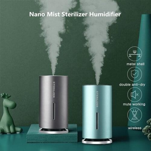1200Mah Battery Smart Induction Spray Humidifier Portable Car Mist Maker Aroma Diffuser Usb Ultrasonic Air Humidifier For Home