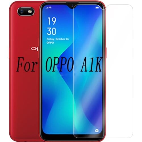 Tempered Glass For Oppo A1K Glass Screen Protector 2.5D 9H Premium Tempered Glass Protective Film For Oppo A1 K