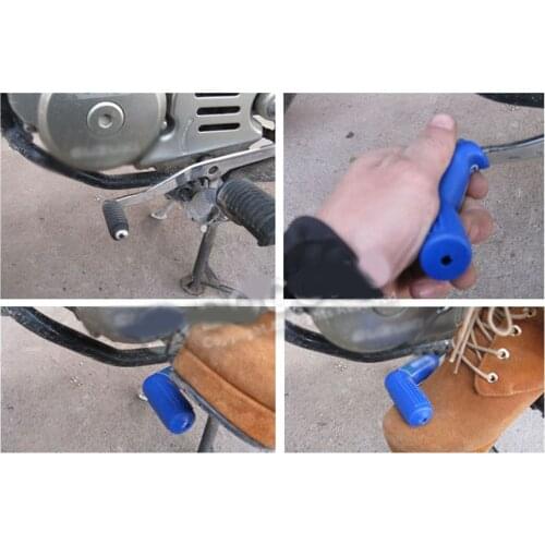 Motorcycle off-road vehicle hanging rubber sleeve shift protective shoes gear protection lever pad