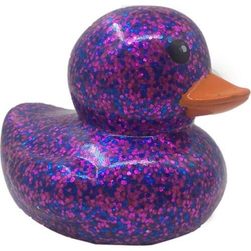 Gold Powder Rubber Duck Baby Shower Water Bb Bathing Toys For Baby Kids Children Gift Classic Toy Boys Girls