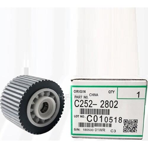 2pcs Original new spare parts copier C252-2802 pickup roller for Ricoh Gestetner JP 730 735 750 780c 785c DX2330 DX2430 DX2432