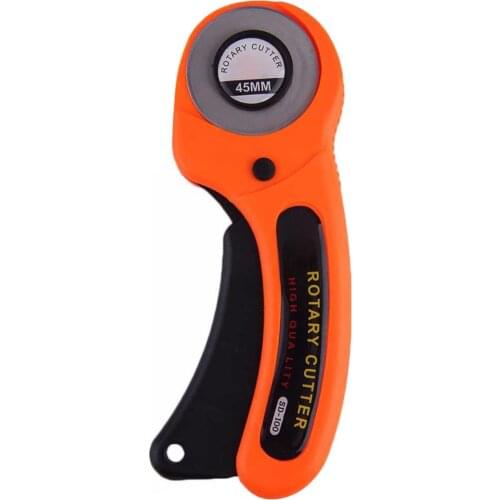 2019 Manual Sharp Round Stylish High Quality 45mm Rotary Cutter Roller Premium Quilter Sewing Quilting Fabric Cutting Craft Tool