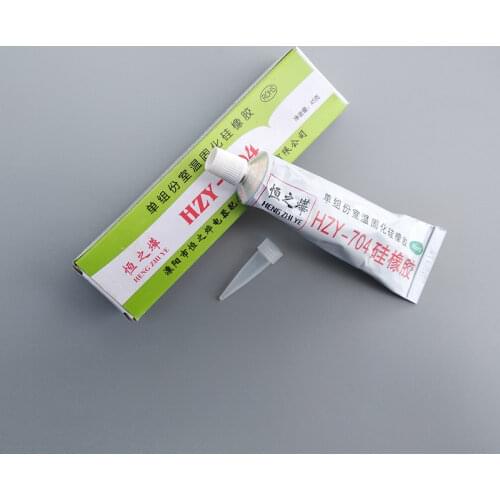 45g 704 Fixed High Temperature Resistant Silicone Rubber Insulated Sealing Glue Waterproof Silicone Thermal Conductive