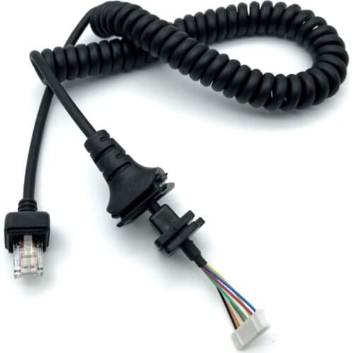 Banggood HM-152 Handheld Speaker PTT Mic Microphone Replacement Cable Cord for ICOM HM152 IC F121/S IC F221/S IC F221 F520 Radio