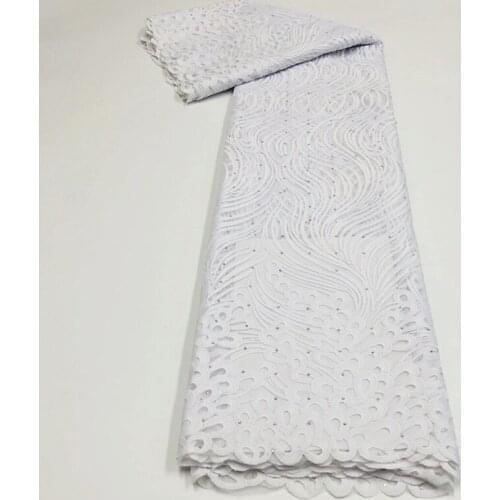 White African Lace 2020 French Nigerian Lace Fabric Bridal High Quality Swiss Net Tulle Lace for Women Dress run20-74