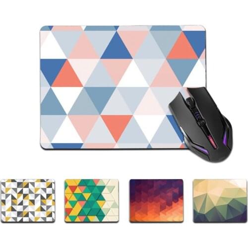 FHNBLJ Top Quality Geometric Pattern Office Mice Gamer Soft Mouse Pad Top Selling Wholesale Gaming Pad mouse