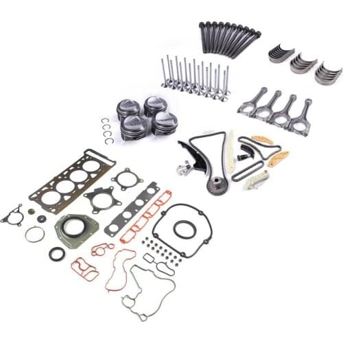 1.8T Engine Repair Kit &Engine Piston & Ring Kit & Sodium-Filled Valve Fit For V-W CC J-etta AU-DI A4
