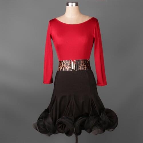 Latin dance costume sexy spandex rhinestone latin dance competition dress for lady latin dance dresses S-XXXL