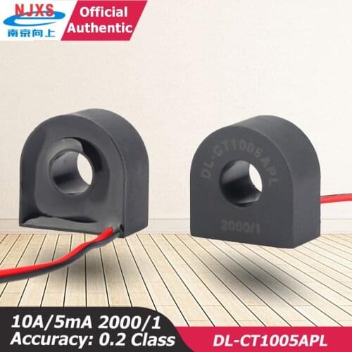 Mini Current Transformer DL-CT1005APL 10A/5mA 2000/1 micro encapsulated current transformer manufacturer price