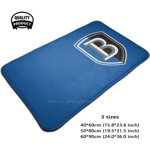 Falcons Soft House Family Anti-Slip Mat Rug Carpet Falcons Sprort Game University School Teacher Athletic Team Baseball Bat