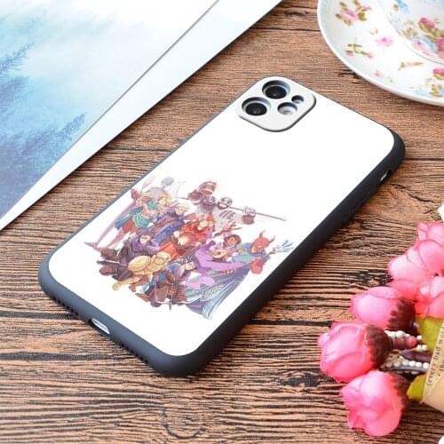For iPhone Vox Machina Print Soft Matt Apple iPhone Case