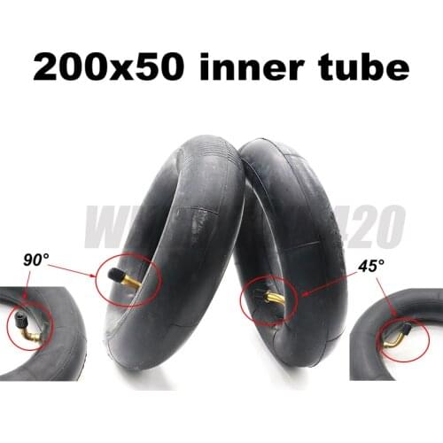 New Hot electric motorcycle scooter accessories 200x50 Inner Tube 8 Inch Tire Durable with 45/90 degree valve