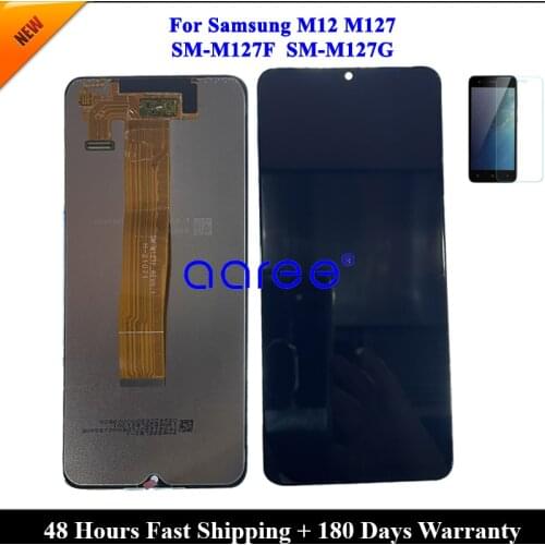 LCD Screen Original For Samsung M12 LCD M127 LCD For Samsung M12 M127 LCD Screen Touch Digitizer Assembly