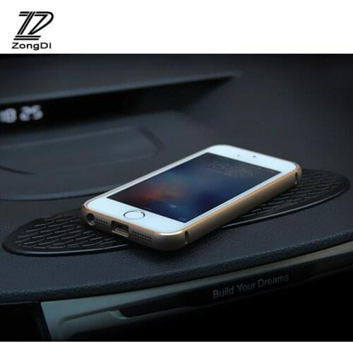 ZD 1X Car Dashboard Silicone oval non-slip mat For Audi a3 a4 b6 b8 Ford focus Chevrolet cruze aveo Cadillac Lada MG accessories