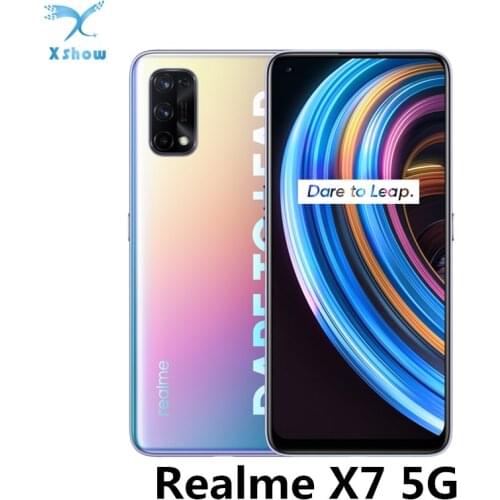 Realme X7 5G Smartphone 6GB/8GB 128GB Dimensity 800U 6.4 inch AMOLED Mobile phone 4300mAh 65W fast charge 64MP +32MP Cellphones