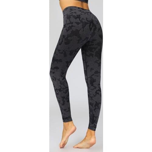 Women Yoga Pants Sports Running Sportswear Stretchy Lifting Fitness Leggings Squat Seamless Athletic Gym Tights Exercise Pants