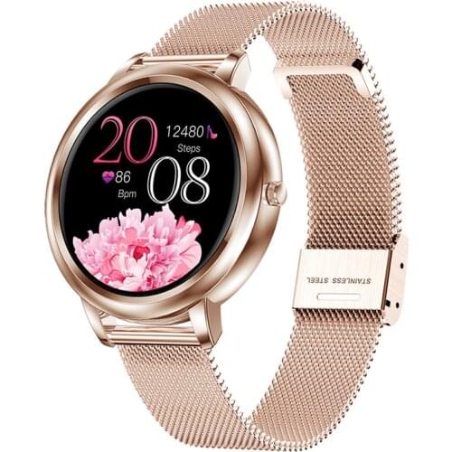 VBDK Smart Watch 2021 Full Touch Screen 39mm Diameter Women Smartwatch For Ladies And Girls Compatible With Android and IOS