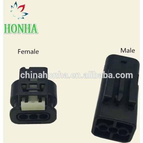 50pcs/lot 3 Pole female male wire harness inject auto connector 805-121-521 A 022 545 24 26