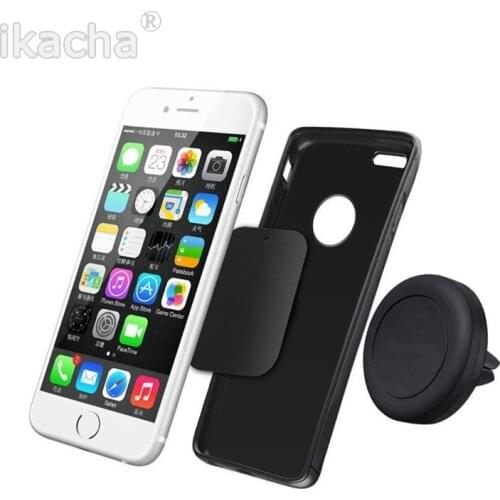 Car Phone Holder Magnetic Air Vent Mount Mobile Smartphone Stand Magnet Support Cell in Car GPS For iPhone XS For Samsung
