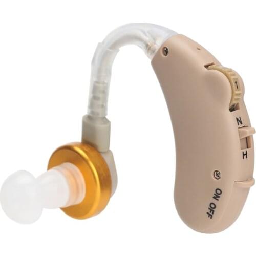 AXON V-185 Earhook Behind Hearing Aids BTE Aid Adjustable Tone Sound Amplifier Hear Clear Enhancement Ear Health Care Device