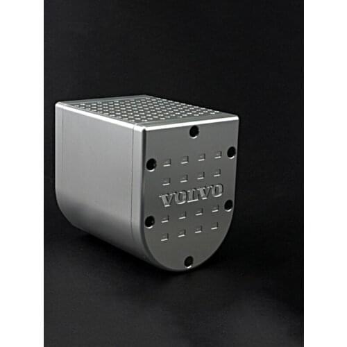 LESU Metal Exhaust Box Tank for 1/14 DIY Tamiya VOLVO RC Tractor Truck Model Dumper Car