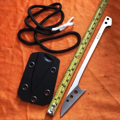 Multi-function Killing Fish Scales Tool Outdoor Portable Harpoon Fishing Gear Equipment Gift 1.5M Umbrella Rope EDC tool