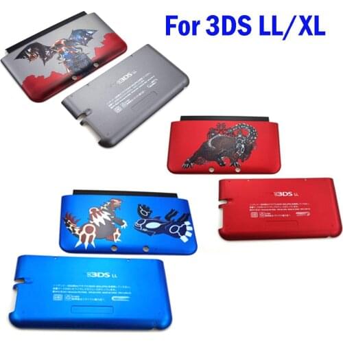 New Top And Bottom Protector Case Cover For Nintend 3DS LL For 3DS XL For 3DS LL