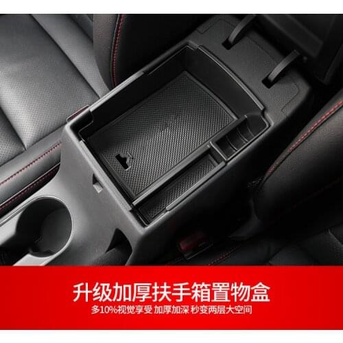 Armrest Storage Box For Hyundai Elantra Avante AD 2016 2017 2018 Center Console Bin Glove Tray Holder Case Car Organizer