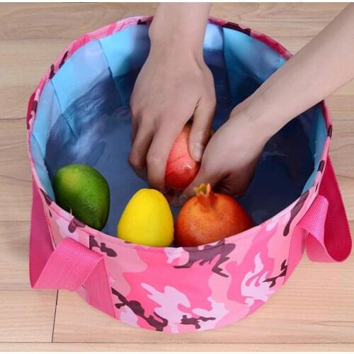 Portable Foldable Washbasin Washbowl Foot Bath Water Container Storage Bucket