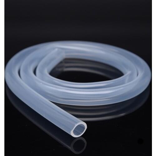 Transparent silicone rubber tube high temperature hose 4/6/8/10/12mm