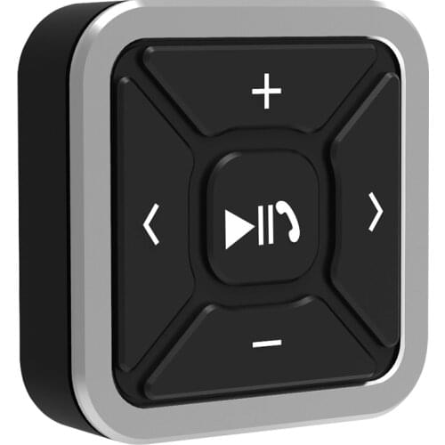 Remote Control Car Steering Wheel Bluetooth Remote Control Media Button for iOS Android Phone for Car / Bicycle Music Control