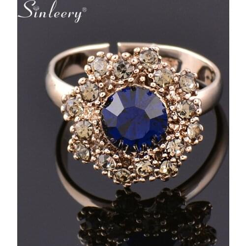 SINLEERY Engagement Rings