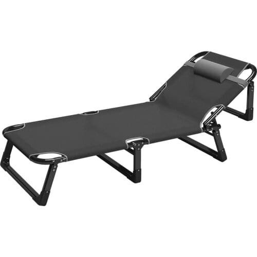 Folding bed single bed siesta siesta bed escort portable multifunctional marching bed office lounge chair