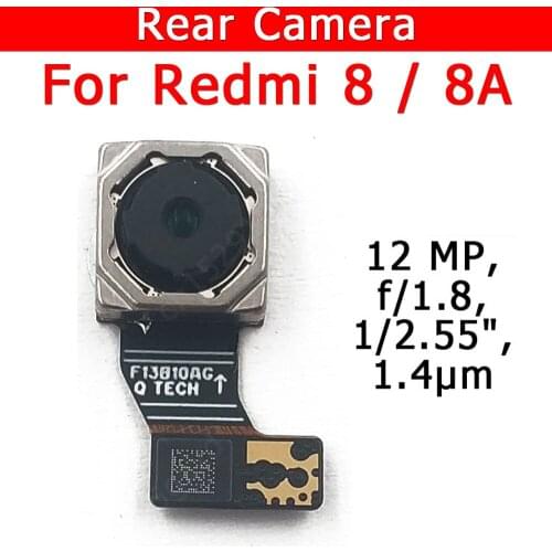 Original Rear Camera For Xiaomi Redmi 8 A 8A Redmi8 Redmi8A Back Main Big Camera Module Flex Cable Replacement Spare Parts