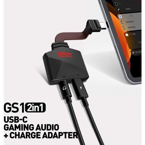 Sound Card Type-C to 3.5mm Audio Jack Fast Charger HiFi Mobile Phone Game Sound Card Adapter For MACbookPro/Huawei/Xiaomi