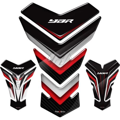 3D Motorcycle Tank Pad Protector Sticker Case for Yamaha YBR YBR125 YBR150 Models