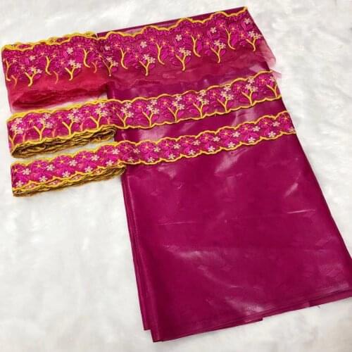 5 yard Jacquard brocade fabric bazin riche bazin brode fragrant bazin riche fabric with Water-soluble barcode for wedding