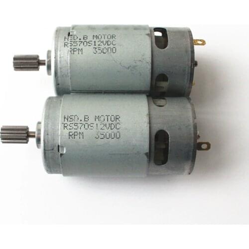 570 12V 6V Motor for Children Electric Car, Kids Ride On Car Electric Motor RS570 Gear Box Engine