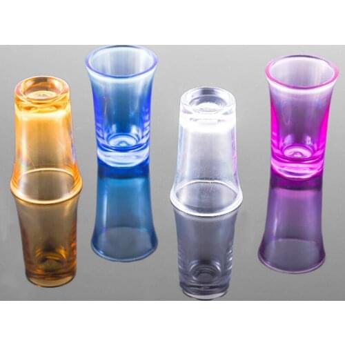 35ml Acrylic Shot Glass Whiskey Wine Beer Cup Colorful Bar Drink Cup