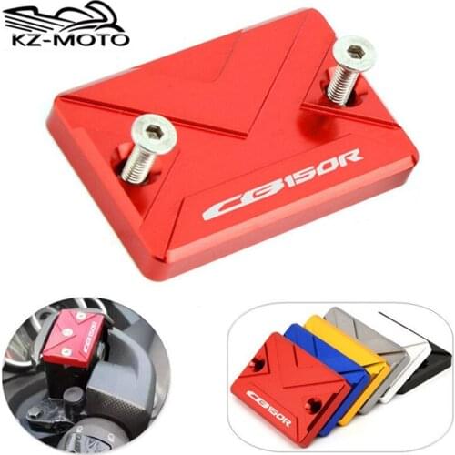 Motorclcye CNC Accessories Brake Clutch Master Cylinder Fluid Reservoir Cover For HONDA CB150R cb150r 2017 2018 2019 With LOGO