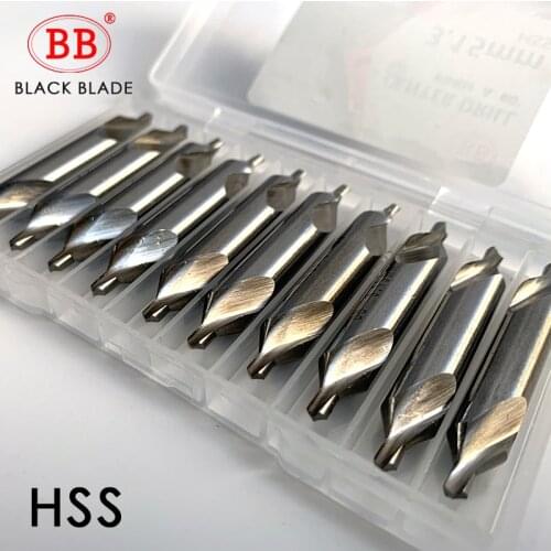 BB Center Drill Carbide & HSS Countersink Chamfer Bit A B Form Diameter 1 1.5 1.6 2 3.15 4 5 6
