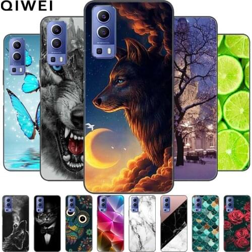 For Vivo Y72 5G 2021 Case 6.58'' Soft Silicone TPU Phone Back Cover for Vivo Y72 5G Cases Fundas Coque for VivoY72 Y 72 2021