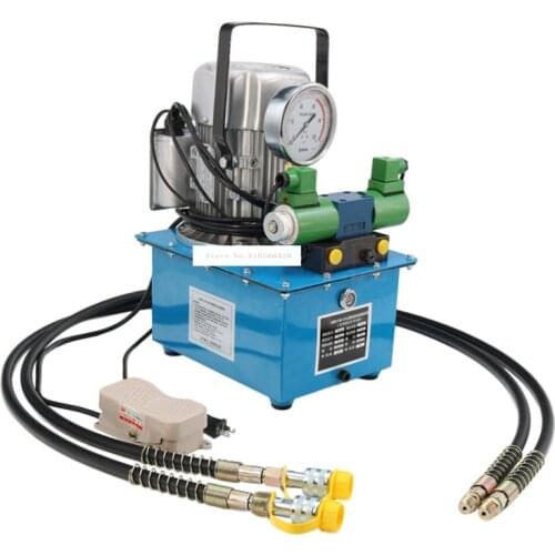 DBD750-DS2 Electric Hydraulic Pump With Solenoid Valve Hydraulic Press Double Circuit Oil Press High Low Pressure Plunger Pump