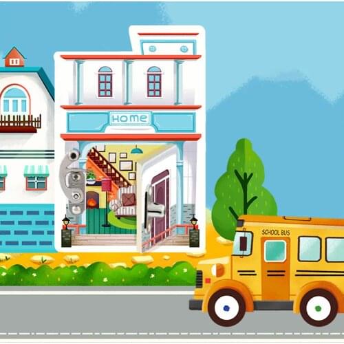 Wooden Latches Board Developmental Toy Helps Develop Fine Motor Skills Home Puzzles Child Early Educational Learning Cartoon2019