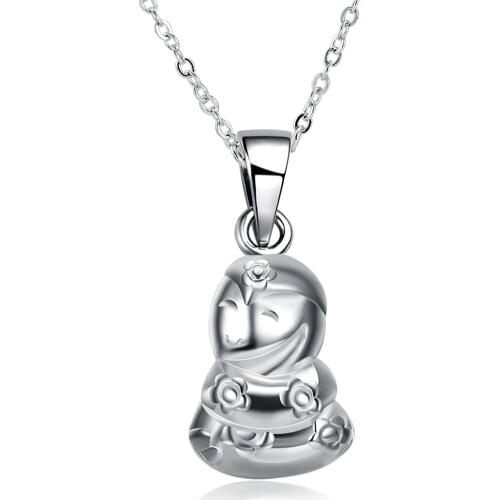 Factory Price Fashion Jewelry Silver Plated Pendant Necklace For Women constellation Hot Sell Trendy Wedding Jewelry