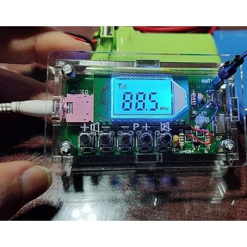 Rechargeable FM stereo digital radio DIY kits Electronic diy kit welding kit