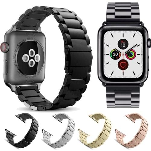 Stainless Steel For Apple Watch Band 42mm 38mm Series SE 6 5 4 3 2 1 Replacement For iWatch Strap Metal Belt watchband 44mm 40mm