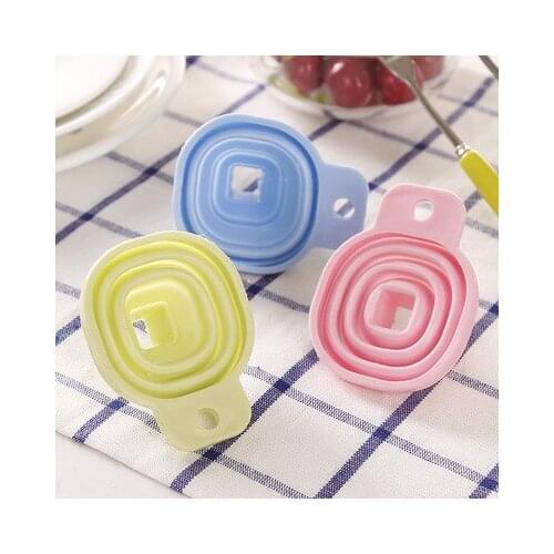 Silicone Funnel Foldable Telescopic Long Neck Funnel Food Grade Mini Funnel Portable Household Liquid Adding Kitchen Tool