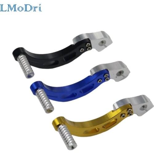 LMoDri Motorcycle Folding Aluminum Alloy Gear Shift Lever Fit For Motorcycle ATV Dirt Bike Pit Bikes Gear Lever Modified Parts